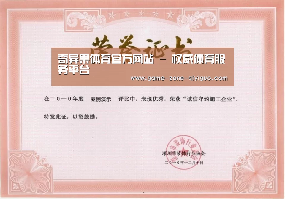 荣誉证书二(图1)