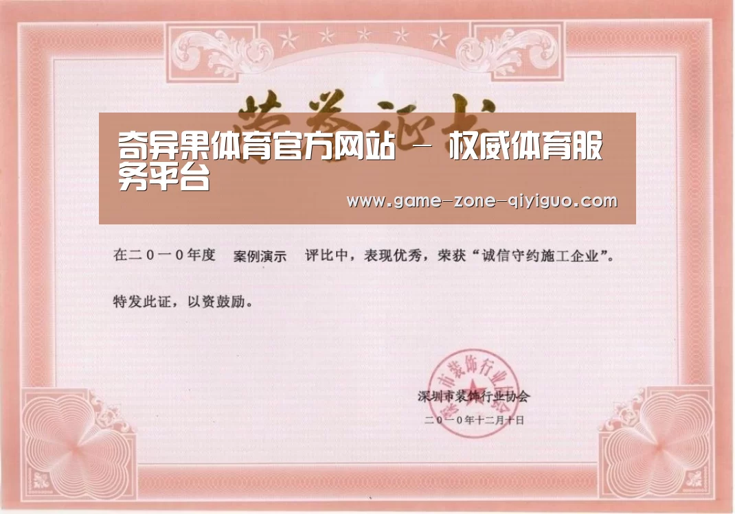 荣誉证书二